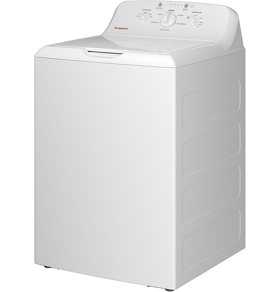 Hotpoint - 4.0 Cu. Ft. High-Efficiency Top Load Washer with Cold Plus - White