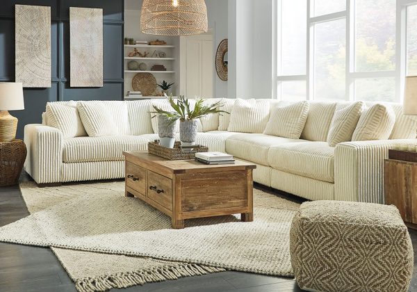 Lindyn Ivory 5pc. Sectional