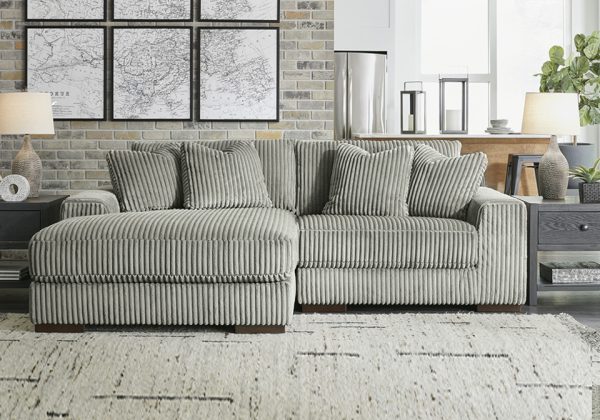 Lindyn Fog 2pc. LAF Chaise Sectional