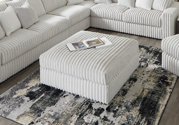 Stupendous Alloy Oversized Accent Ottoman