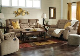 Tulen Mocha Reclining Sofa Set