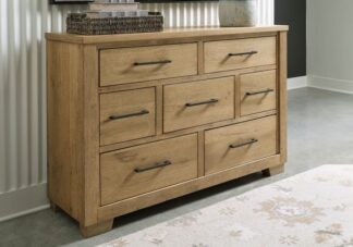 Galliden Light Brown Dresser