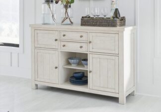 Robbinsdale Antique White Server