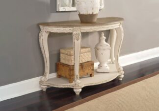 Realyn Two-Tone Sofa Table