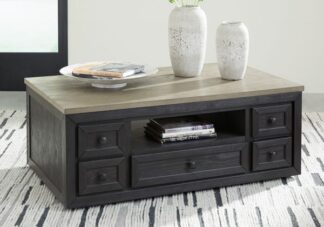 Foyland Two-Tone Lift Top Cocktail Table