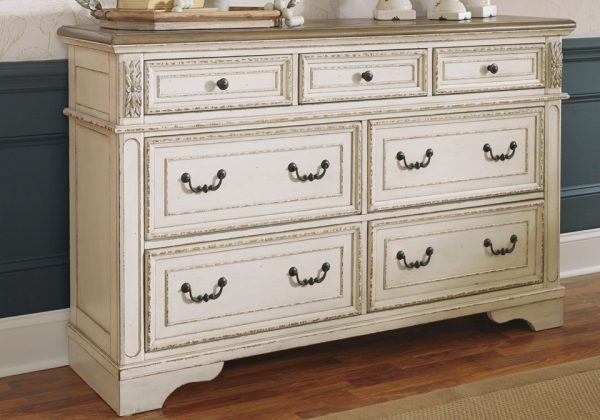 Ashley Furniture Realyn Dresser w/ 7 Drawer (Online Special Price) | Ornate Home
