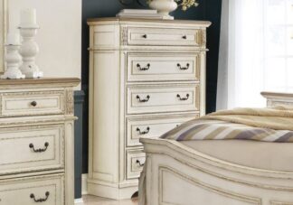 Realyn Two-Tone 5-Drawer Chest