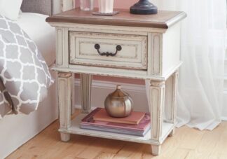 Realyn Two-Tone One-Drawer Night Stand