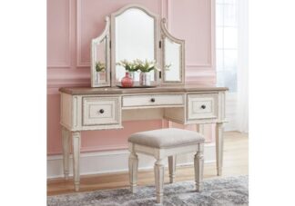 Realyn Two-Tone 3pc. Vanity