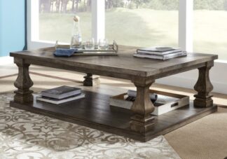 Johnelle Gray Rectangular Cocktail Table