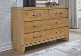 Sherbana Light Brown Dresser