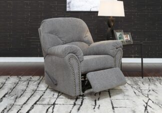 Allmaxx Pewter Rocker Recliner