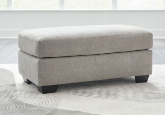 Avenal Park Flannel Ottoman