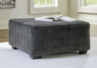 Biddeford Ebony Oversized Accent Ottoman