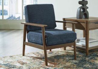 Bixler Navy Accent Chair