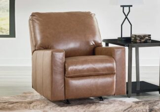 Bolsena Caramel Rocker Recliner