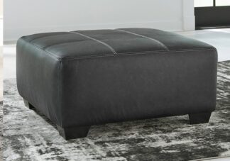 Brixley Pier Graphite Ottoman