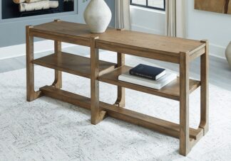 Cabalynn Light Brown Sofa Table