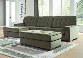 Caspian-Town Olive 2pc. LAF Chaise Sectional