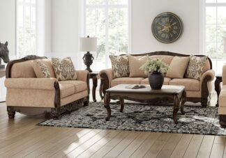 Chelsworth Golden Sofa Set