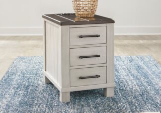 Darborn Two-Tone Chairside End Table