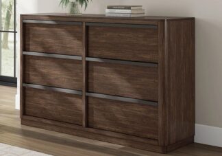 Dilenno Dark Brown Dresser