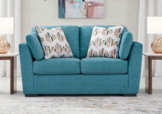 Keerwick Teal Love Seat