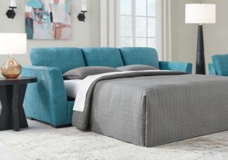 Keerwick Teal Queen Sleeper Sofa