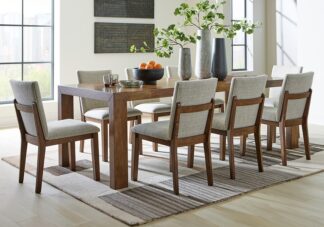 Kraeburn Brown 9pc. Dining Set