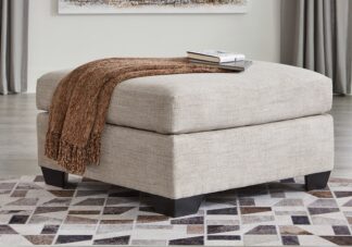 Mahoney Pebble Oversized Accent Ottoman