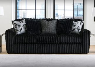 Midnight Madness Onyx Sofa