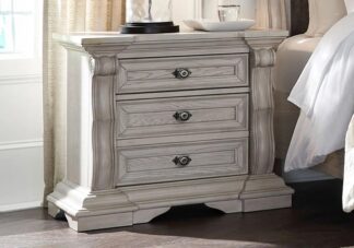 Bruchandi Antique White Night Stand