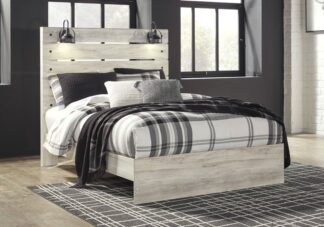 Cambeck Whitewash Queen Panel Bed