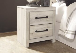 Cambeck Whitewash Two-Drawer Night Stand