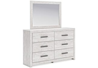 Cayboni Whitewash Mirror