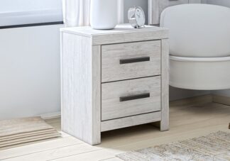 Cayboni Whitewash Night Stand