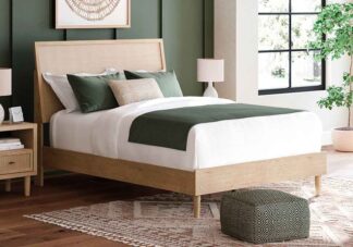 Cielden Two-tone Queen Panel Bed