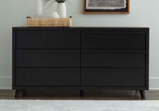 Danziar Black Dresser