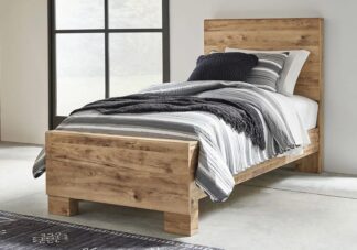 Hyanna Tan Twin Panel Bed