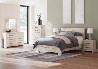 Lawroy Light Natural Queen Bed Set