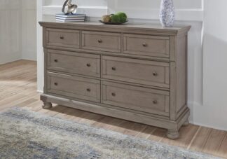 Lettner Light Gray Dresser