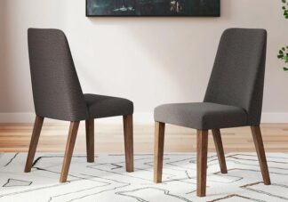 Lyncott Charcoal Dining Chair (2pk)