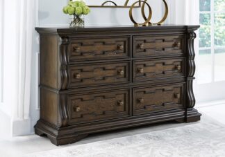 Maylee Dark Brown Dresser