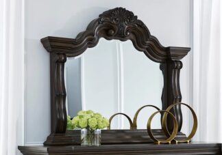 Maylee Dark Brown Mirror