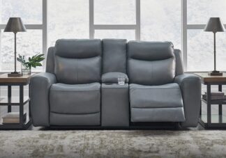 Mindanao Steel Power Reclining Love Seat