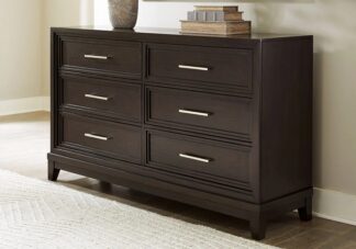 Neymorton Dark Grayish Brown Dresser