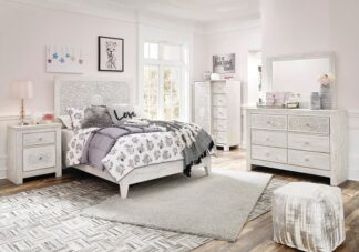 Paxberry Whitewash Full Bedroom Set
