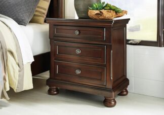 Porter Rustic Brown Night Stand