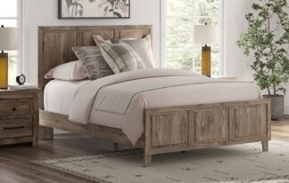 Rusticott Brown Queen Panel Bed