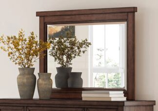 Taffenbrook Brown Mirror